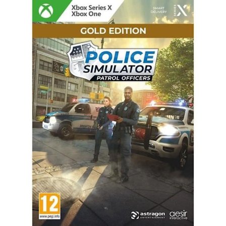 Police Simulator Patrol Officers Xbox Series X och Xbox One Game Gold Edition