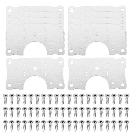 Reparationsplatta för gångjärn 90x50mm 10-pack