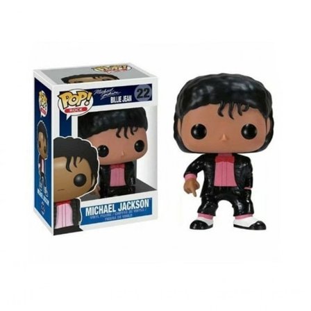 IC Funko!POP! World Dance King: Michael Jackson mustassa ja pinkissä [HK]