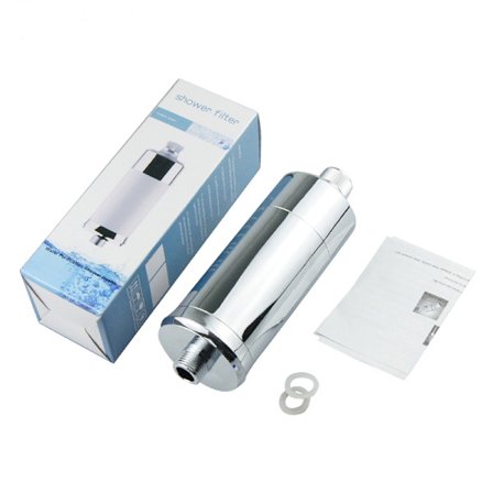 Multi-trins brusefilter med C-vitamin, MEKO anti-kalkfilter til hårdt vand, multi-trins rensefilter til fjernelse af kalk, rest-Cl