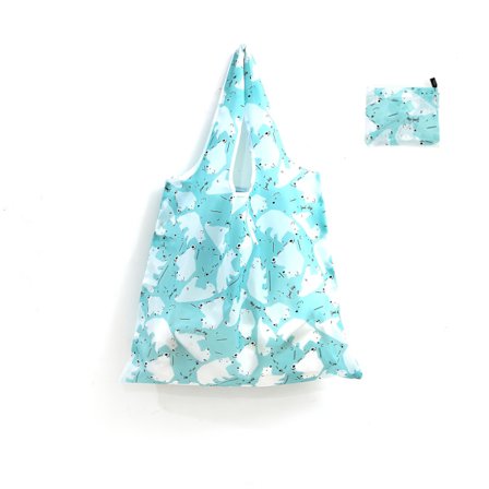 Gjenbrukbar handlepose, sammenleggbar og bærbar veske med stor kapasitet, egnet for shopping, kontor, reise, fester, organisering og oppbevaring