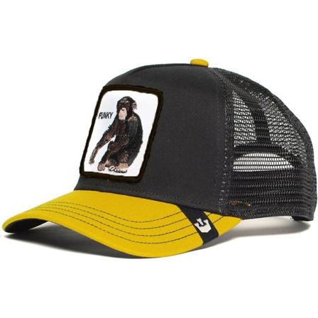 Naiset Miehet Unisex Eläinkirjonta Mesh Baseball Cap Muoti Säädettävä Snapback Trucker Hattu Monkey