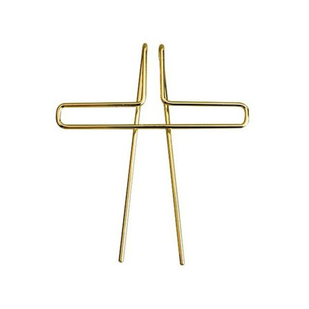 2stk Sangbokklipp Sideholder GULL