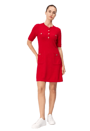 Jumperfabriken Roxanne Dress Klänningar Dam Röd L