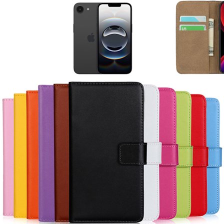 iPhone 16e pung etui pung cover skal mobilcover gul -