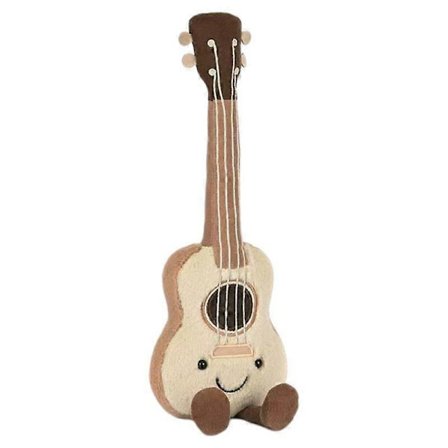 Sensorisk Komfort Plyschleksaker Fantasifulla Gosedjur för Ångestlindring Födelsedagspresenter Ukulele 33cm