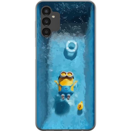 Yhteensopiva Puhelinkuori Samsung Galaxy A04s Tyhmä Me Minion Yleisö Film