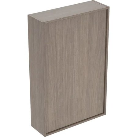 Ifö Sense Art Overliggende skab 1 dør, mørkebrun, Badeværelse