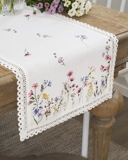 Bordløper Sommereng blomstrete Multi