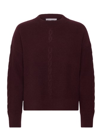 Love Lolina Marcia Wool Sweater - Burgundy - M