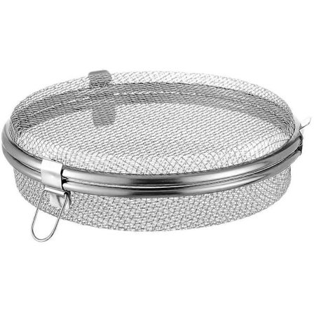 Diskmaskinskorg i rostfritt stål, metallförvaringskorg för diskmaskin, rund nätkorg