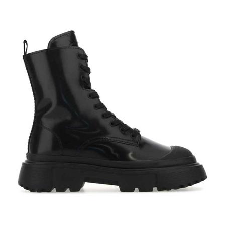 Hogan Lace-up Laarzen , Zwart , Dames , Maat: 39 EU Laarzen