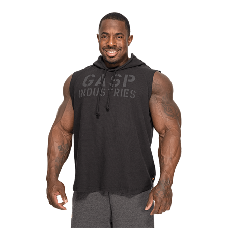 GASP Thermal Kortermet Hettegenser Svart