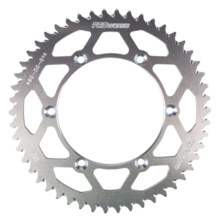 Tandwiel Achter Proworks Aluminium Zilver - Kawasaki KX 250F 2004-2018