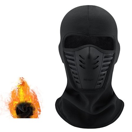 Vinter Vindtett Fleece Ski Maske Balaclava Hodeplagg