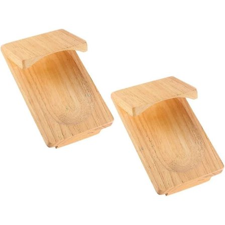 Træ Østersåbner Østersåbner Østersåbner Musling Perle Skal Åbning Træ Palet Østers Værktøjer Skaldyr Værktøjer (2stk Træfarve)