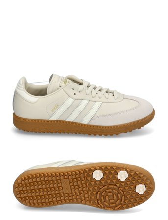 Samba Golf Sport Men Sport Shoes Sport Golf Shoes Beige Adidas Golf Originals