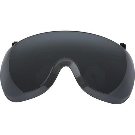 3M SecureFit X5-SV02-CE Lyhyt visiiri AS/AF, polykarbonaatti Harmaa, Silmien ja kasvojen suojaus