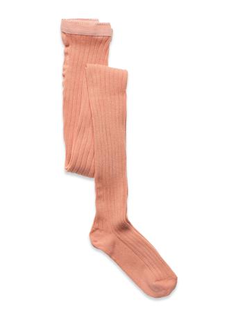 Cotton Rib Tights Socks & Tights Tights Orange Mp Denmark