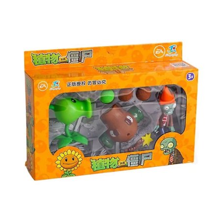 Aito 15-pack Plants Vs Zombies 2 Katapulttilelut Pojat Peli Lelu S 686-4 B Set Laatikolla