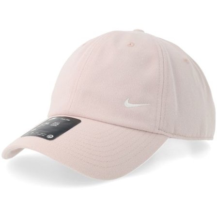 Nike - Svart unconstructed Keps - Club Cap Small Swoosh Silt Red/Sail Dad Cap @ Hatstore