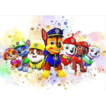 5D timanttimaalaus Paw Patrol 30x40cm (Style 3)