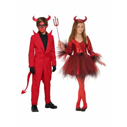 Barne Halloween-kostyme Oks Djevel Mann (Mann-L) L