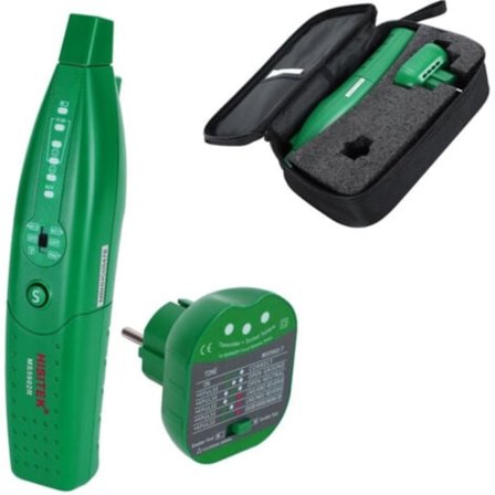 MASTECH MS5902 Automatisk Strømbryter Sikringsfinner US/EU Plugg Sokkel Tester 220V EU Plugg