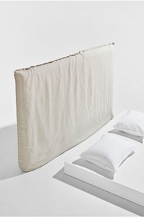 Jotex - Kopfteilüberzug, Französisches Leinen Leinen Lou - Kaufen Pastill - Möbel bei Jotex