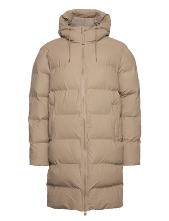 Rains Alta Longer Puffer Jacket W3T4 - Beige - XL