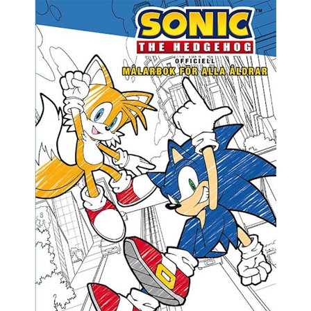 Sonic the Hedgehog Målarbok för alla åldrar