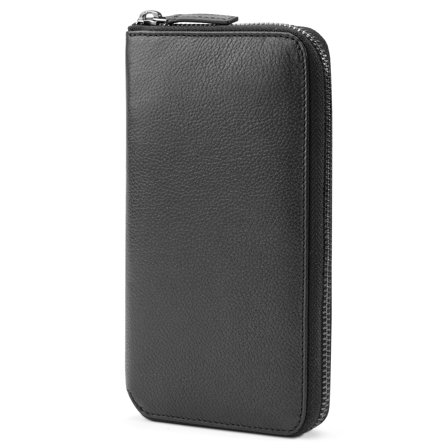 Lauri Black Leather RFID-Blocking Wallet for Men - RFID wallets