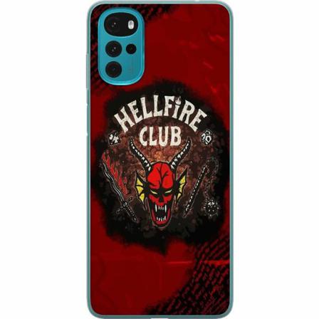 Motorola Moto G22 Mjukt Skal - Hellfire Club - Stranger
