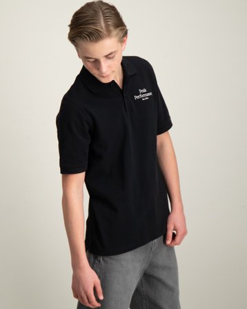 Peak Performance Jr Original Polo Musta Pikee/Rugbypaidat Pojat - Kids Brand Store