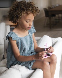 Bluse Skanör Blå - Svarta Fåret