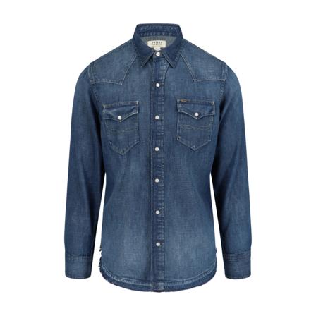 Polo Ralph Lauren Denim Shirts , Blauw , Heren , Maat: L