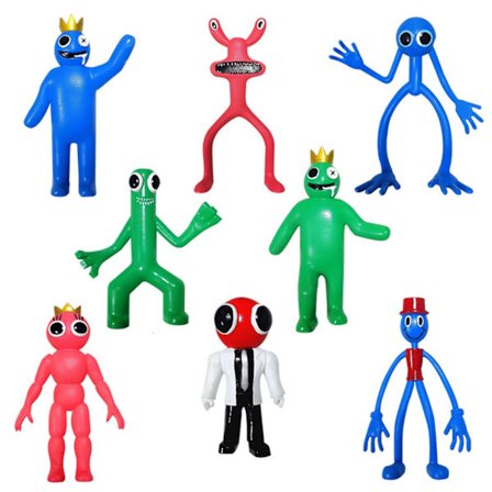 Rainbow Friends 6 Rainbow Friends Handgjorda Dockor