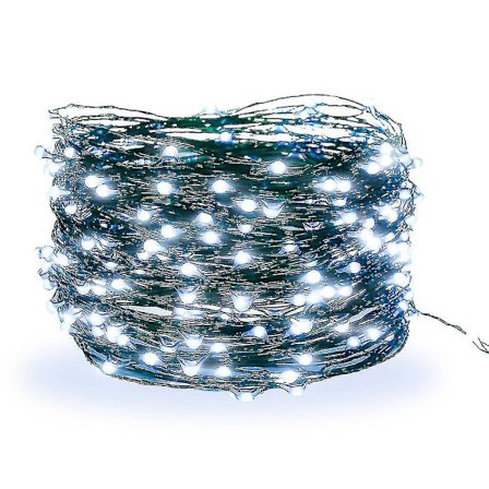 30m 50m 100m LED-lysdekorasjon Soveromsdekorasjon Nyttårsgirlander