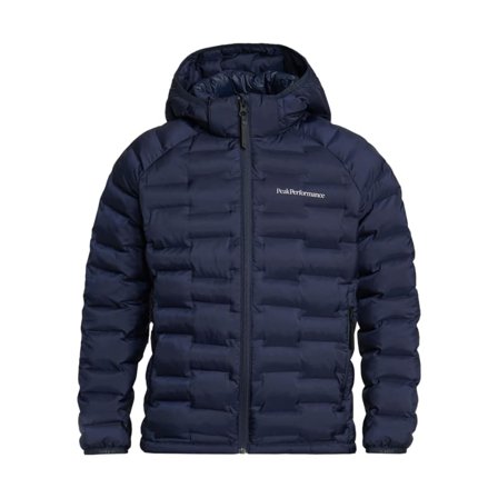 Peak Performance Junior Argon Light Hood Jacket (2021) Children middle-layer synthetic jackets Blue 150