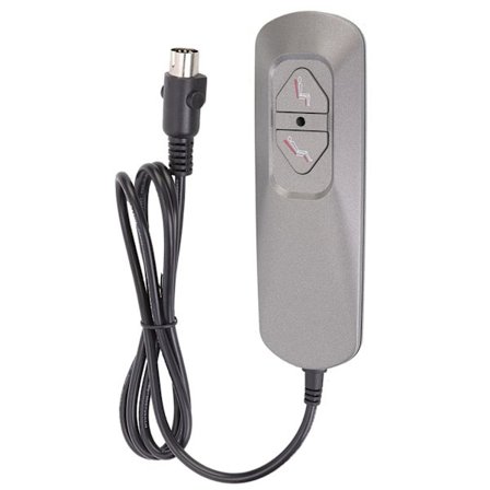 Universal 5-benet elektrisk lænestols fjernbetjeningskontakt 2 knapper 5V 1,25m