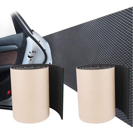 Bilgaragevægbeskytter selvklæbende 2 ruller 200 cm x 20 cm x 4