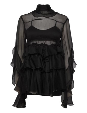 Bardot | Anyssa Ruffle Mini Dress | 36