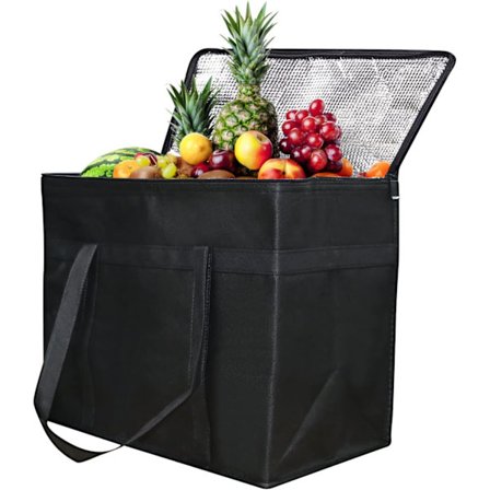 Isolerad korg, hopfällbar matförvaringsväska för picknick