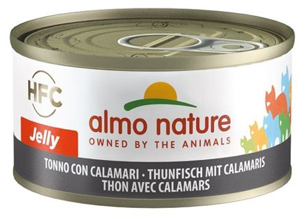 Almo Nature HFC Jelly Cibo Umido Tonno E Calamari Per Gatti
