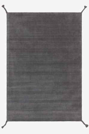 Jotex - Ullteppe Polyester/Ull Mørk grå FERLA - Kjøp Ulltepper hos Jotex