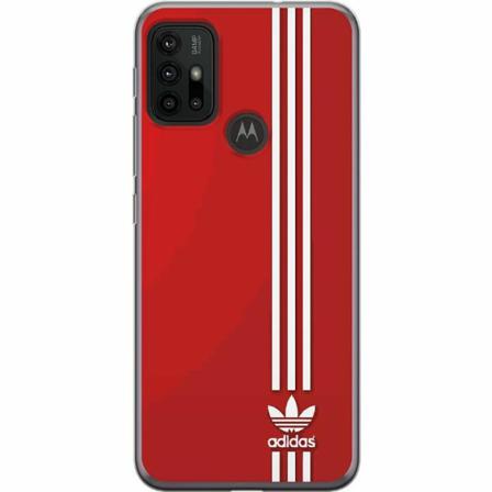 Motorola Moto G30 Genomskinligt Skal Adidas
