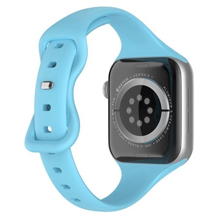 Apple Watch (41mm) klockarmband i enkel silikon - Safir