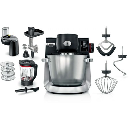 Bosch MUMS6ZS34 Køkkenmaskine serie 6 - Sort/stål | KitchenOne