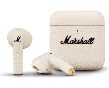 Marshall-Minor IV - Cream-Trådløse, lette hodetelefoner for god musikkopplevelse-Head & earphones-In-ear-hodetelefoner