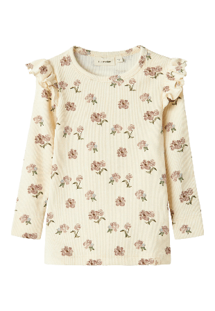 Lil'Atelier Gavo slim tröja Skjortor & blusar Dam Beige 92